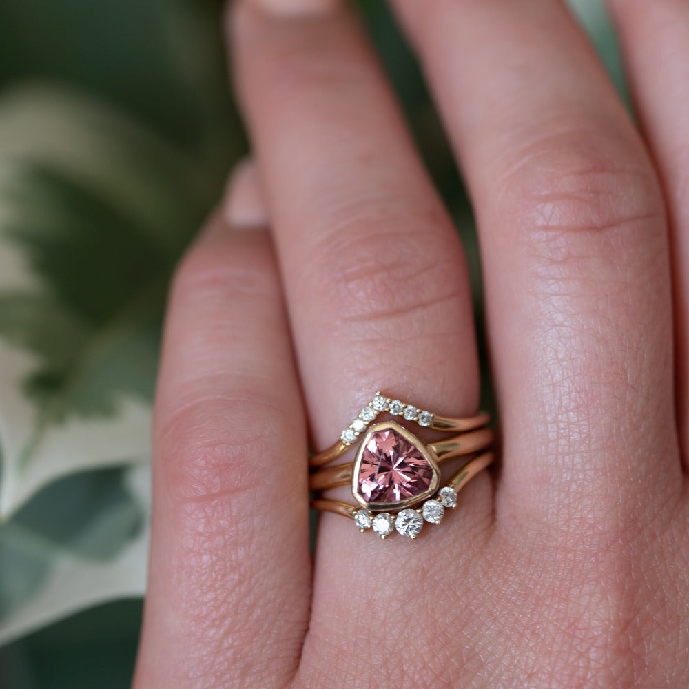 
                  
                    Triangle Wedding Band
                  
                