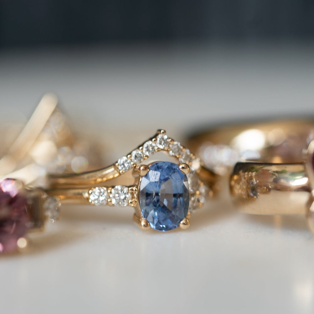 
                  
                    Triangle Wedding Band
                  
                