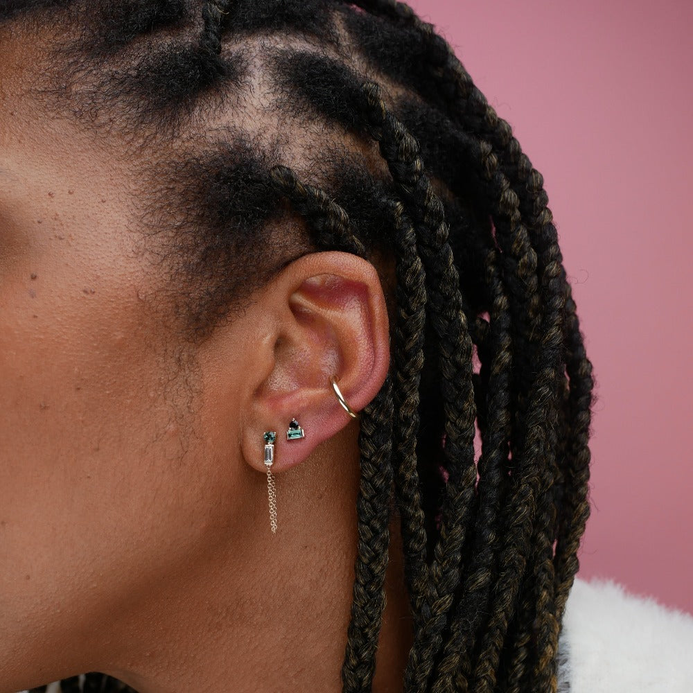 
                  
                    Baguette Stud Earrings
                  
                